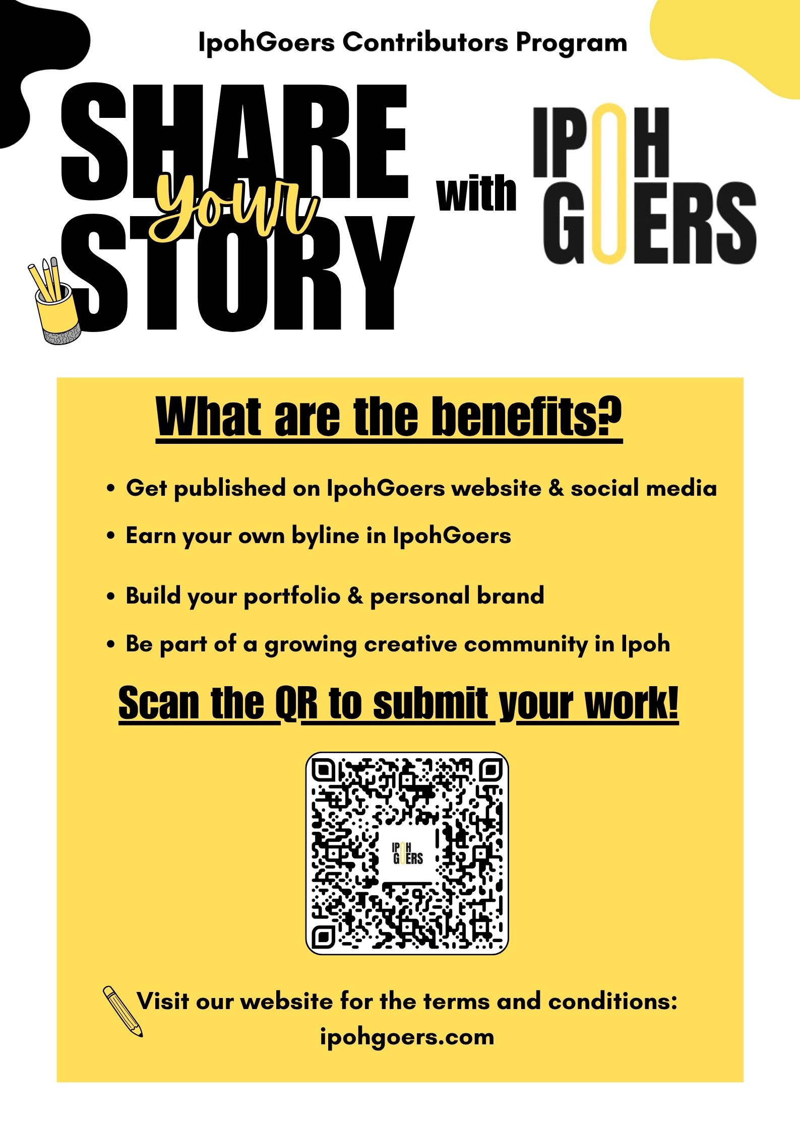 scan the QR code to submit your work!